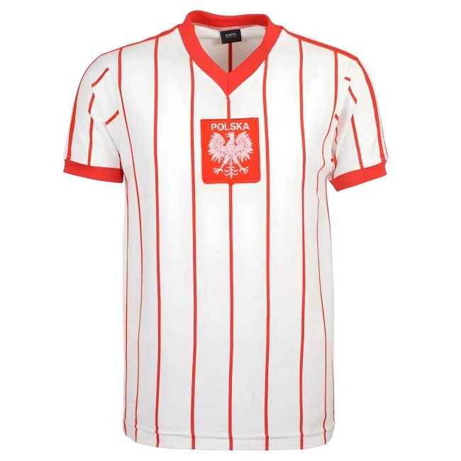 Poland 1982 World Cup Football Shirt Premium Netherlands