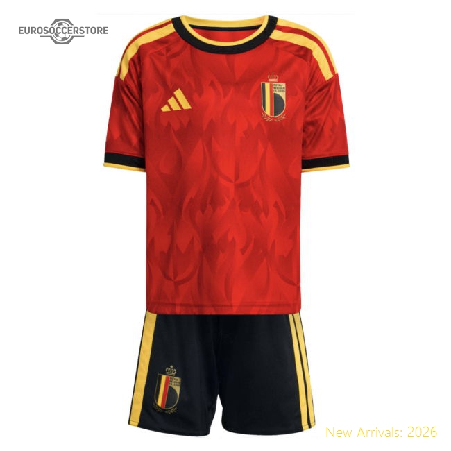Belgium 2026-2027 Genuine Home Kit - Fashion-forward Movement
