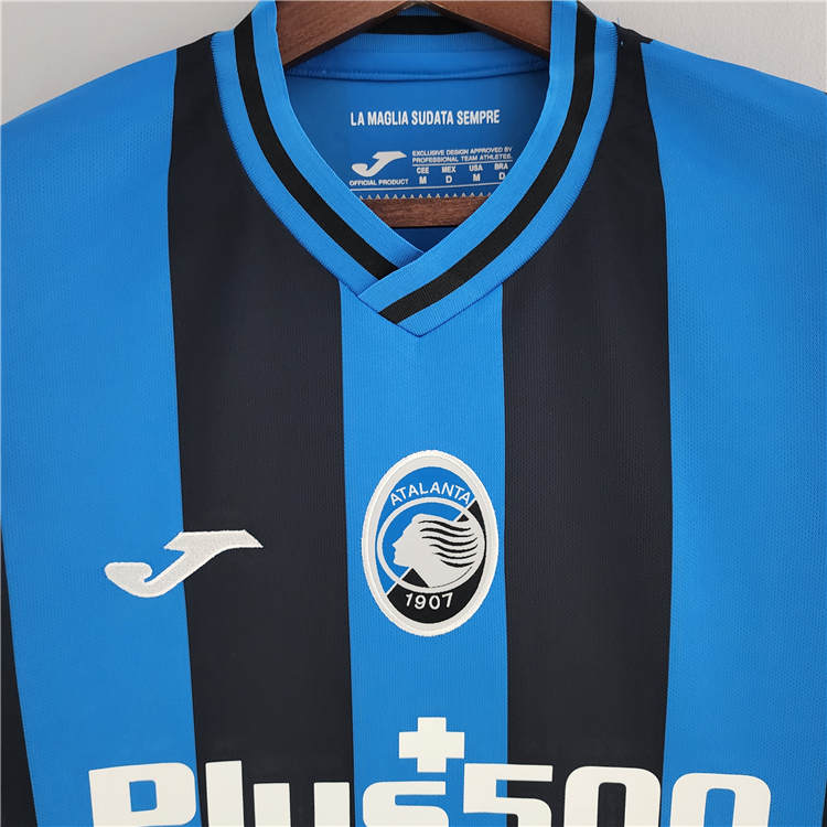2223 Atalanta BC Home Blue Soccer Jersey Football Shirt - Official