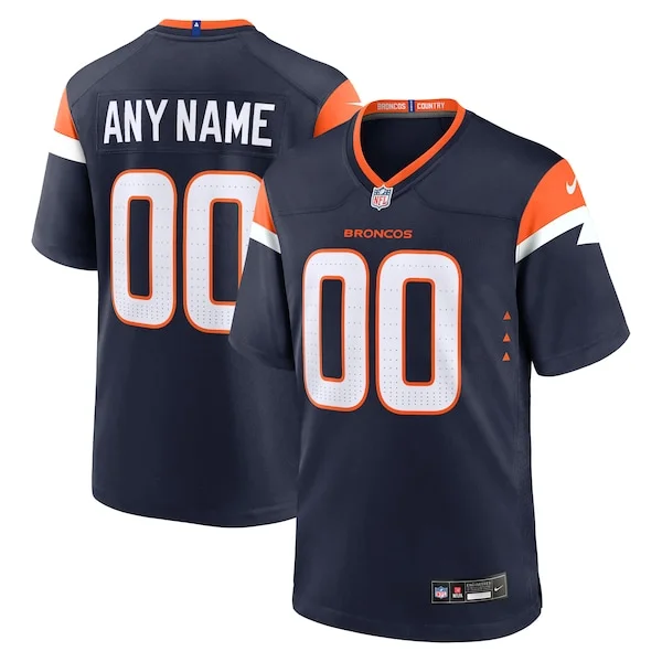 Performance None Game Jersey - Premium Navy NFL Fan Jersey | Game D...