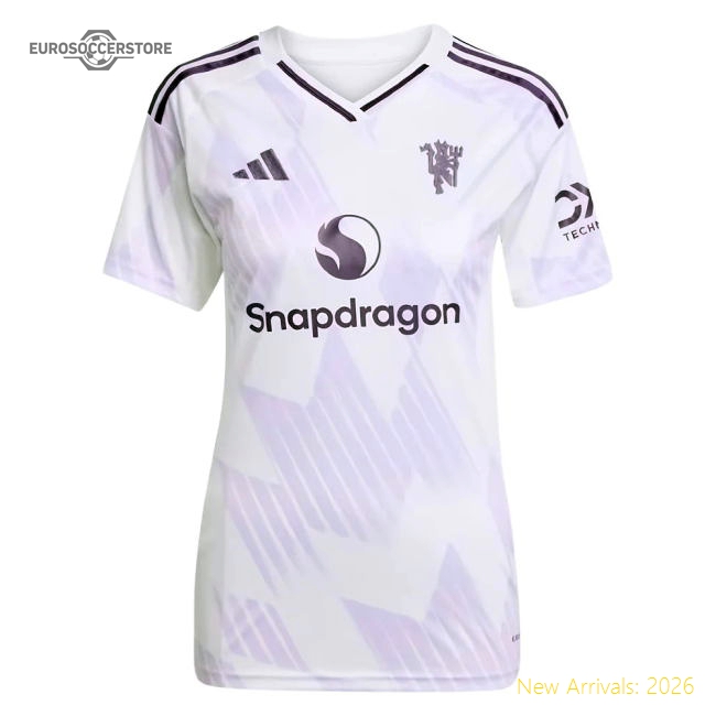 2025-2026 Man Utd Away Shirt (womens) (ugarte 25) - Match Day Jersey