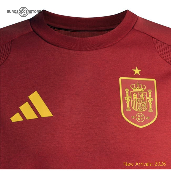 Spain 2026-2027 Supporter Kit Jersey Game Ready For Match Days