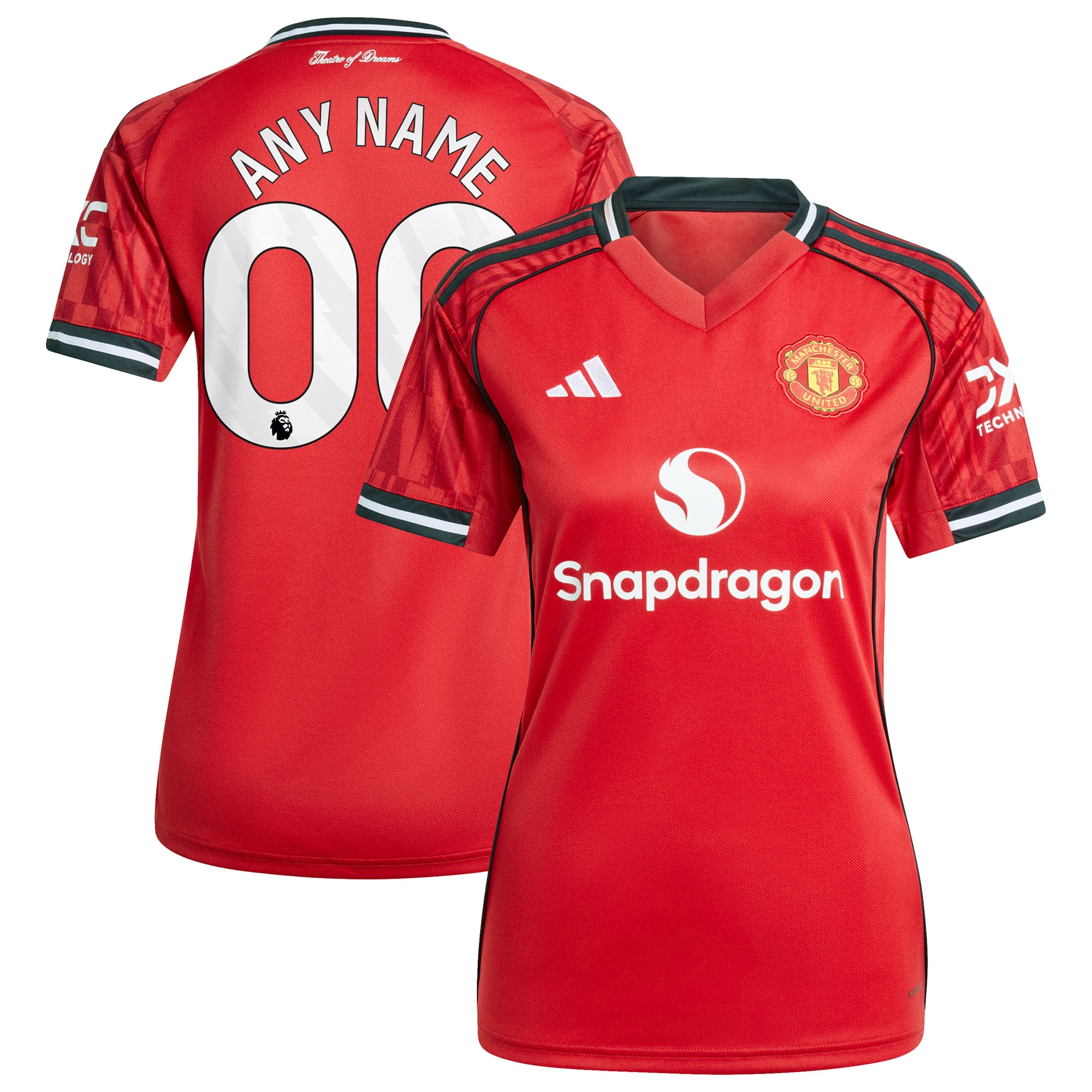 [SJH] Manchester United Women's Home 2025/26 Custom Replica Jersey - Red