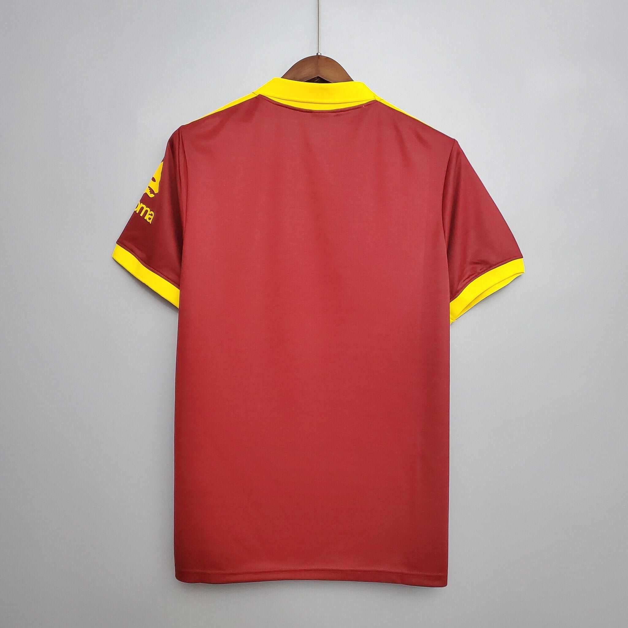 Cheap 1991-1992 AS Roma Home retro kit