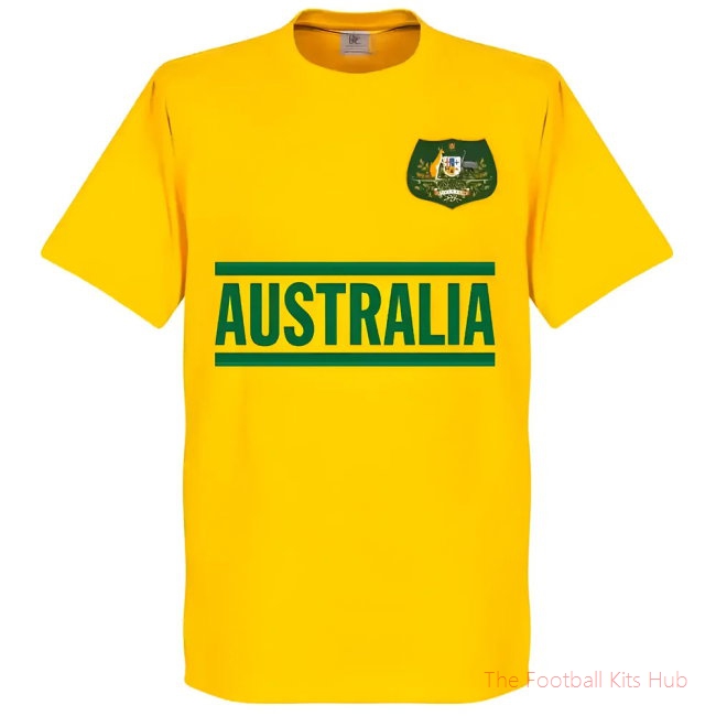 Australia WC Team T-Shirt - Yellow