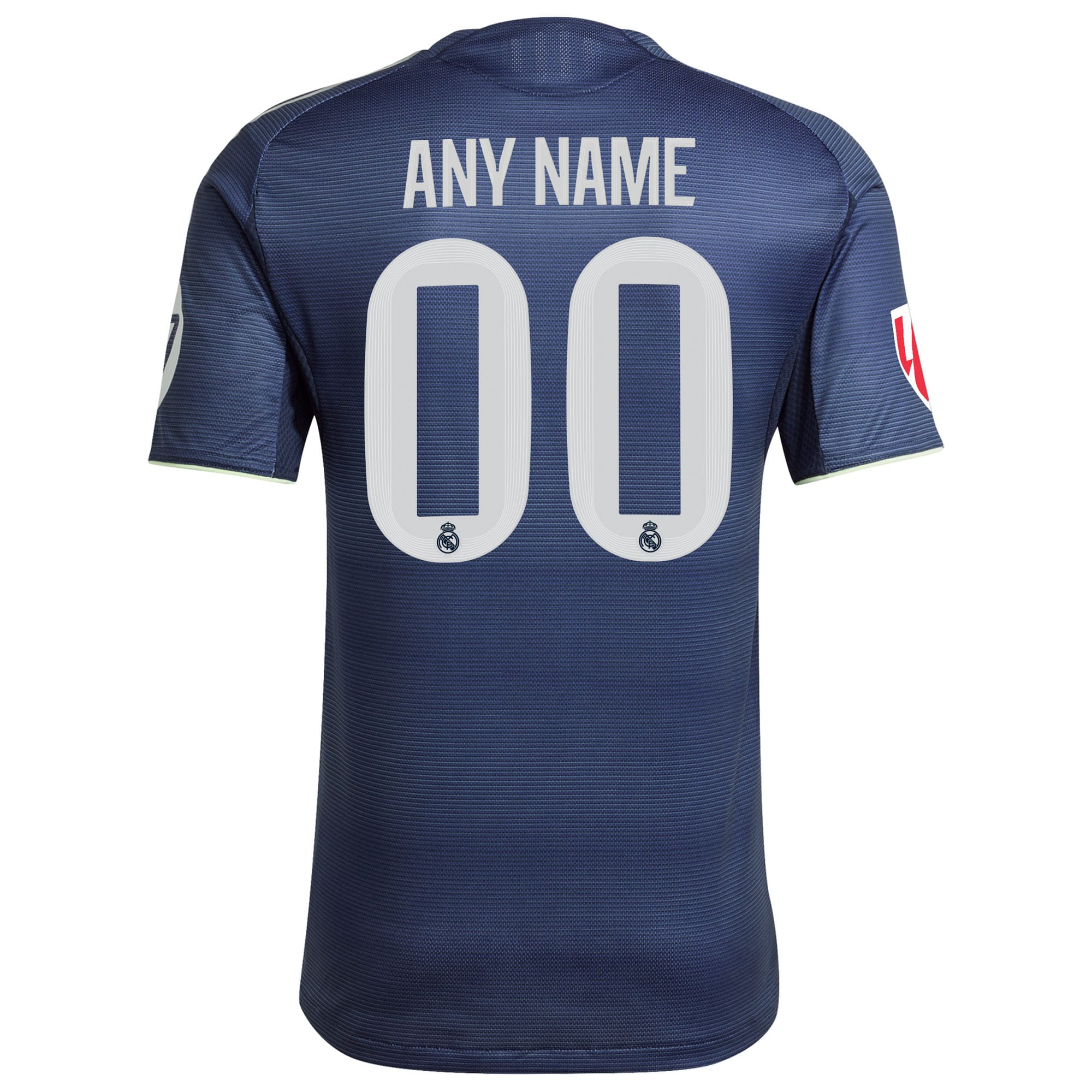[SJH] Real Madrid 2025/26 Away Authentic Custom Jersey - Blue