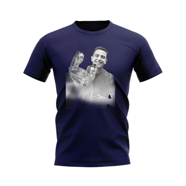 Xavi Barcelona Legend official style T-Shirt (Men