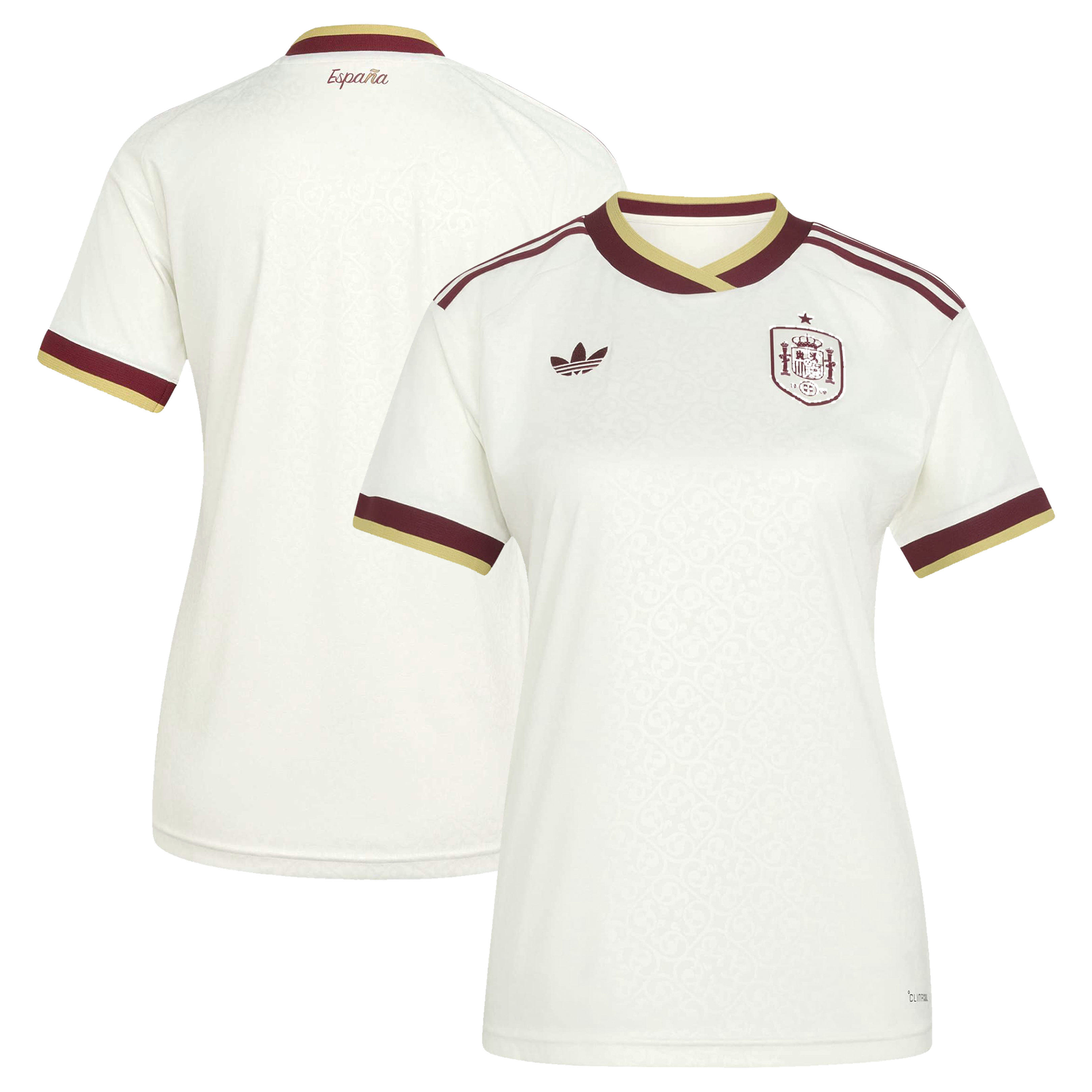 [SJH] Spain National Team Women's 2026 Away Replica Jersey - White