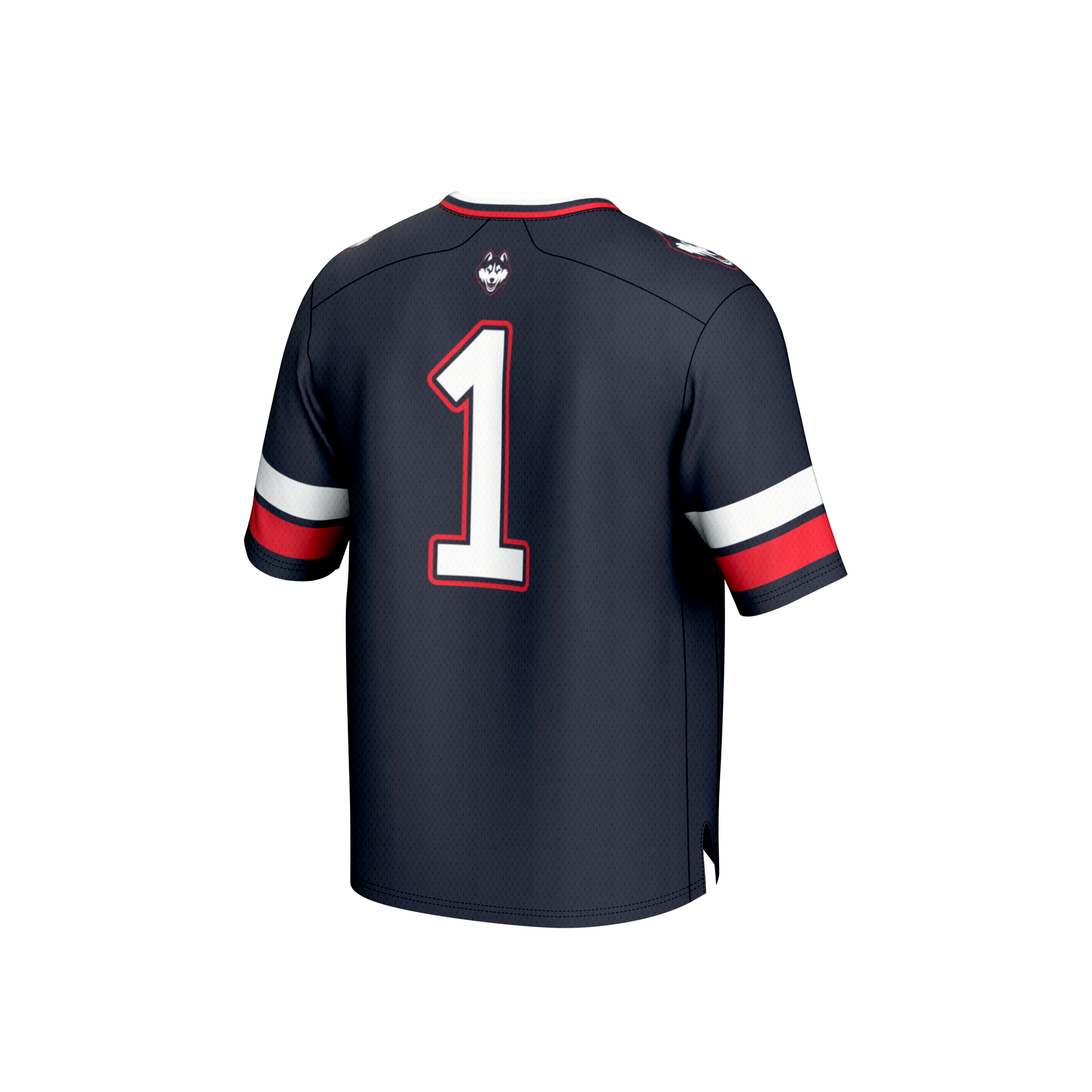 #1 UConn Huskies GameDay Greats Youth Lightweight Collegiate Football Fashion Jersey - Navy