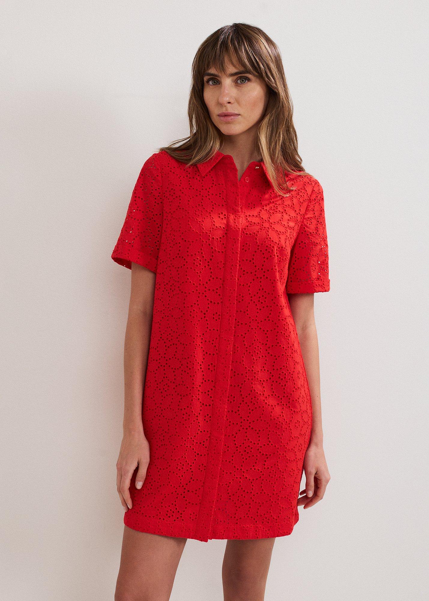 Nicky Broiderie Dress
