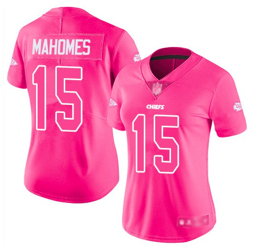 Kansas City Chiefs Game NFL Jersey - Pink | Authentic Football Apparel