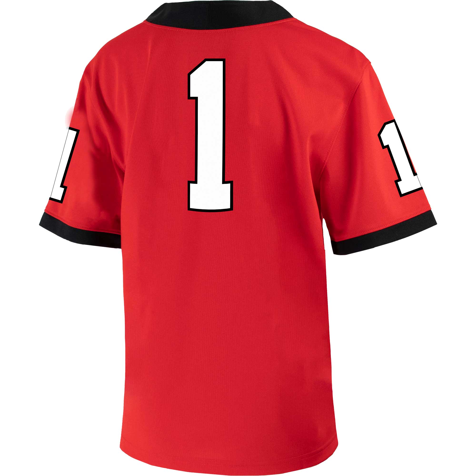 #1 Georgia Bulldogs Toddler Untouchable Football Jersey - Red