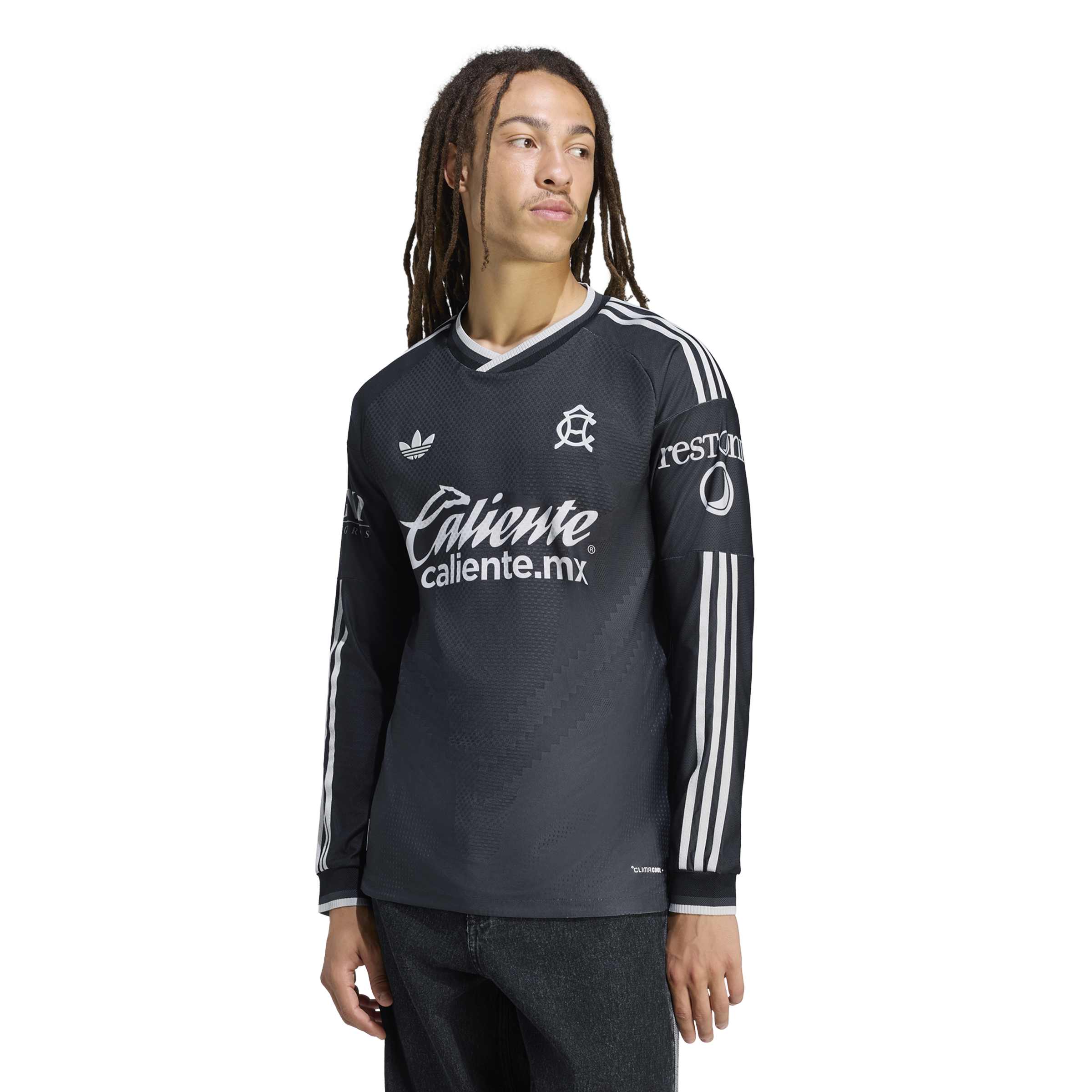 [SJH] Club America 2026/27 Away On-Field Authentic Long Sleeve Jersey - Black