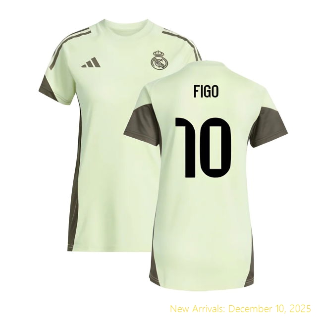 2025-2026 Real Madrid Training Jersey - Performance Uniform (Figo 10)...