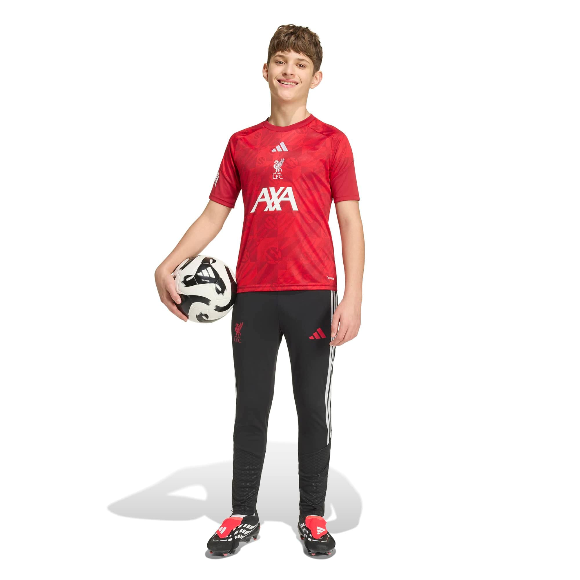 [SJH] Liverpool Youth 2026 Home Pre-Match Jersey Top - Red