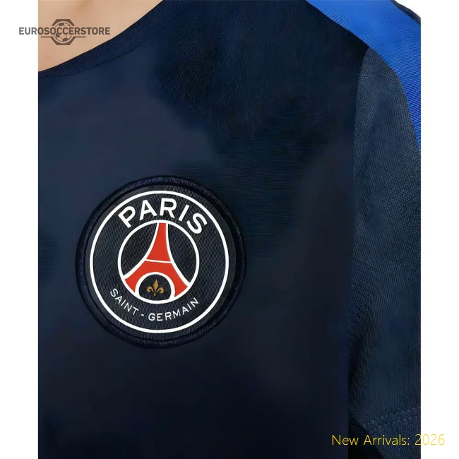 Teams,Psg Psg Club 2025-2026 Dri-Fit Strike Training Shirt (Navy) - Kids
