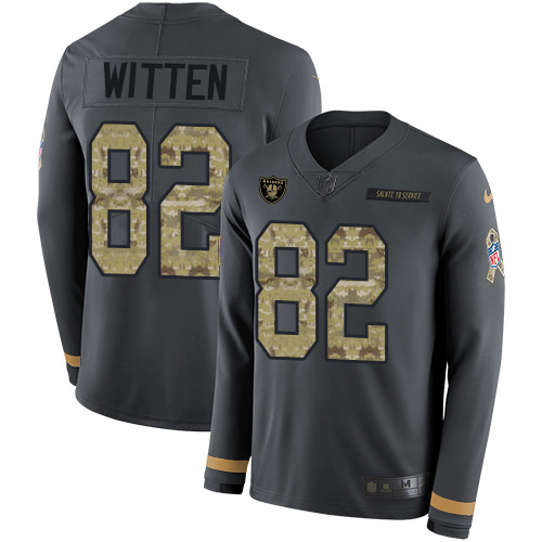 NFL O R Raiders Jason Witten #82 Team Color Limited Game Jersey - P...