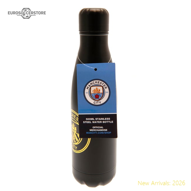 Authentic Manchester City Fc Phantom Thermal Flask - Premium Quality