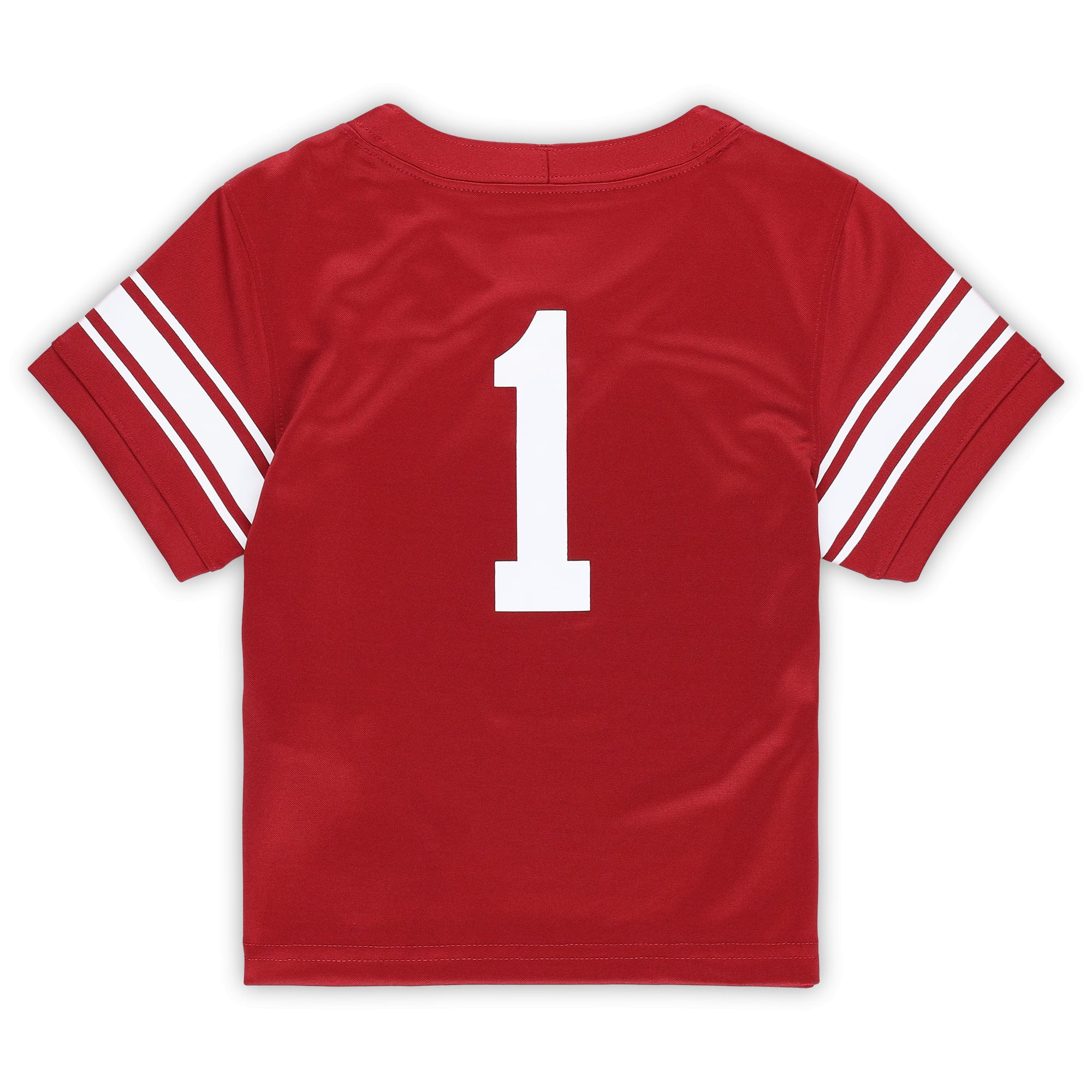 Toddler #1 Crimson Oklahoma Sooners Alternate Football Jersey