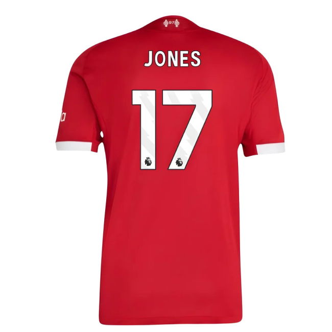 Jones 17 2025 Edition Liverpool Home Match Shirt 2025-2026