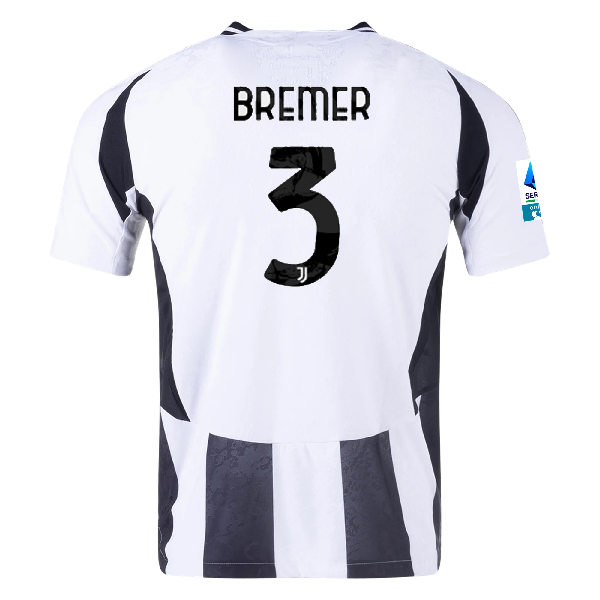 Juventus Bremer 2024-2025 Ser Home Jersey – Authentic Shirt