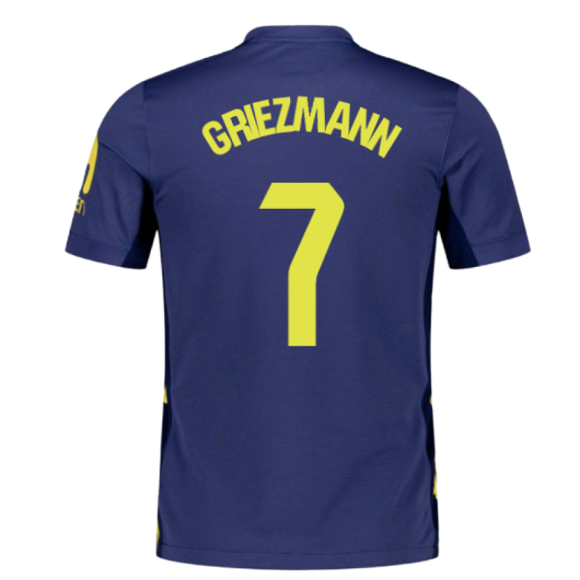 Genuine 2025-2026 Atletico Madrid Away Shirt (Griezmann 7)