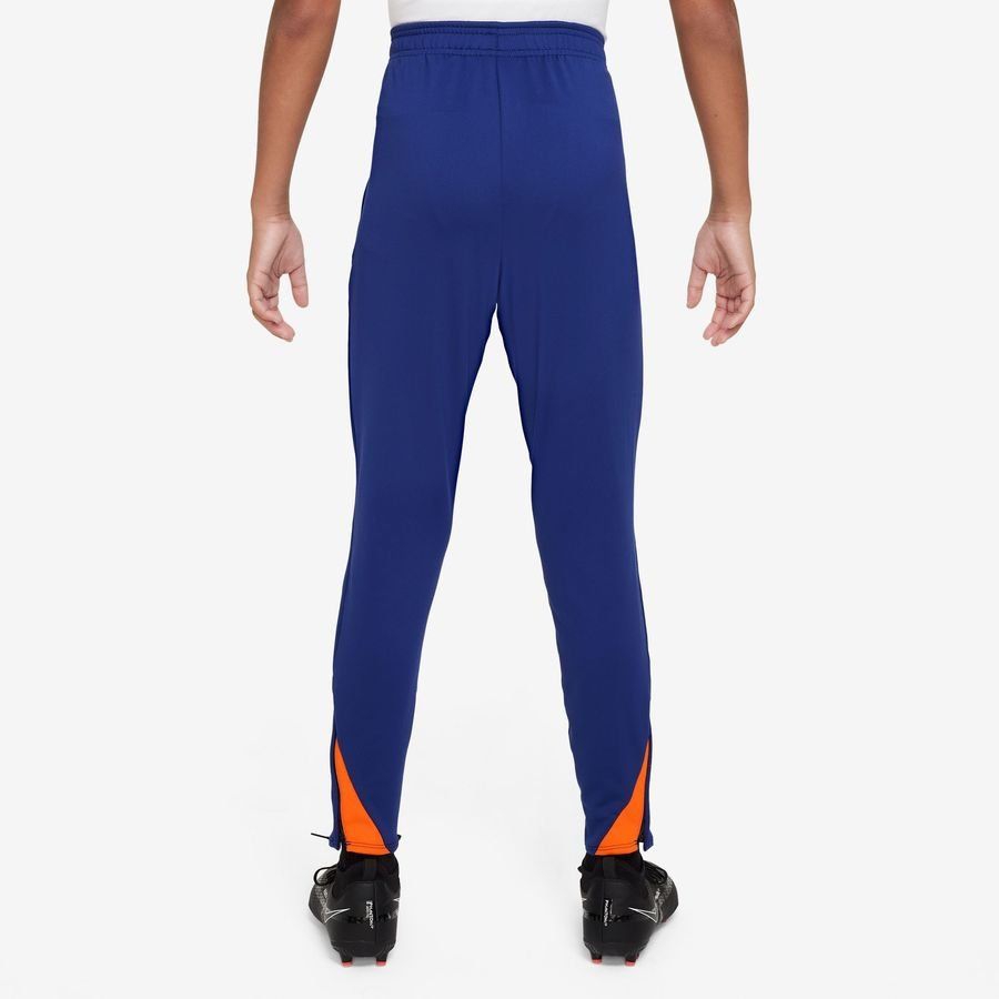 Holland Training Trousers Dri-FIT Strike - Deep Royal Blue/Safety Orange Kids