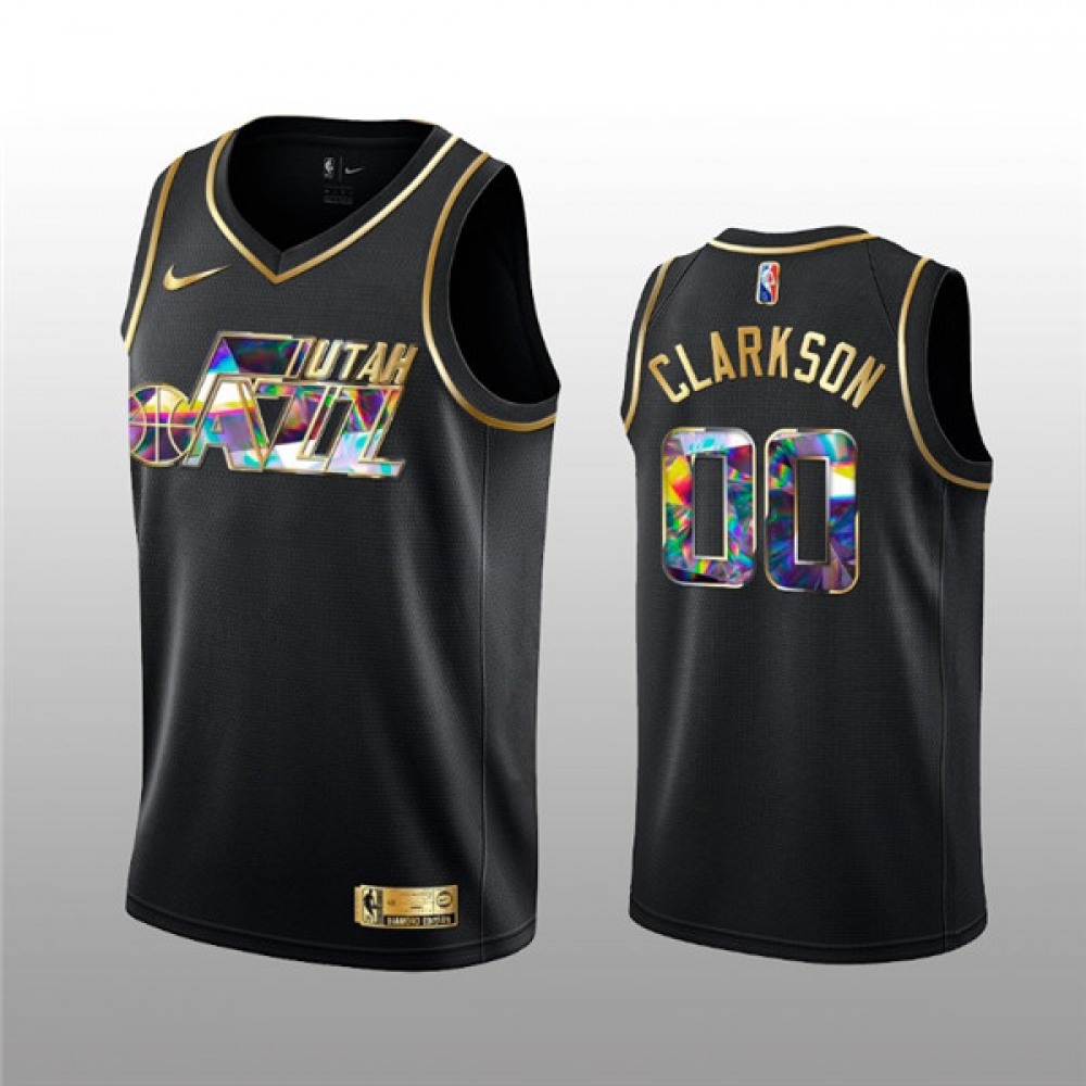 Game Day High-Quality Men's UTA #00 Jordan Black Basketball Jersey