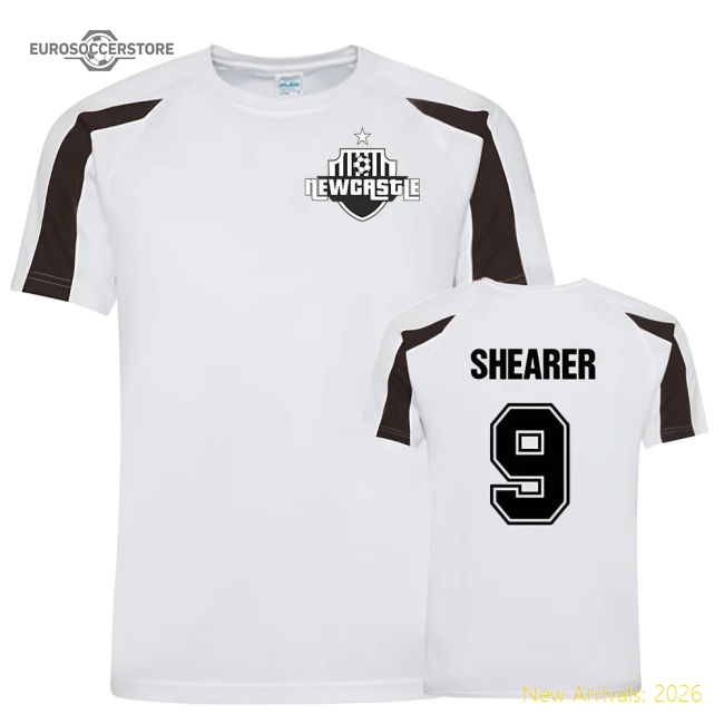 Alan Shearer Newcastle Sports Practice Jersey (white) - Affordable