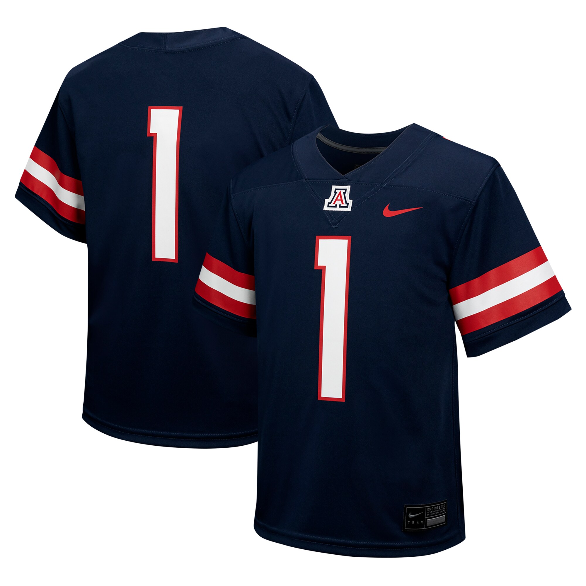 [DDG] Arizona Wildcats Youth Untouchable Football Jersey - Navy