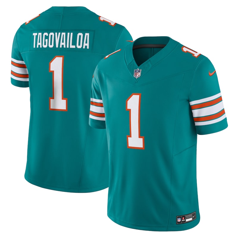 None Tua Tagovailoa All-Pro MIA Dolphins Genuine Jersey Football Appar