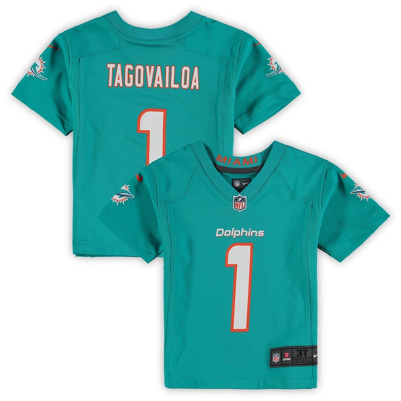 None Tua Tagovailoa Miami Dolphins Vintage Game-Day Essential