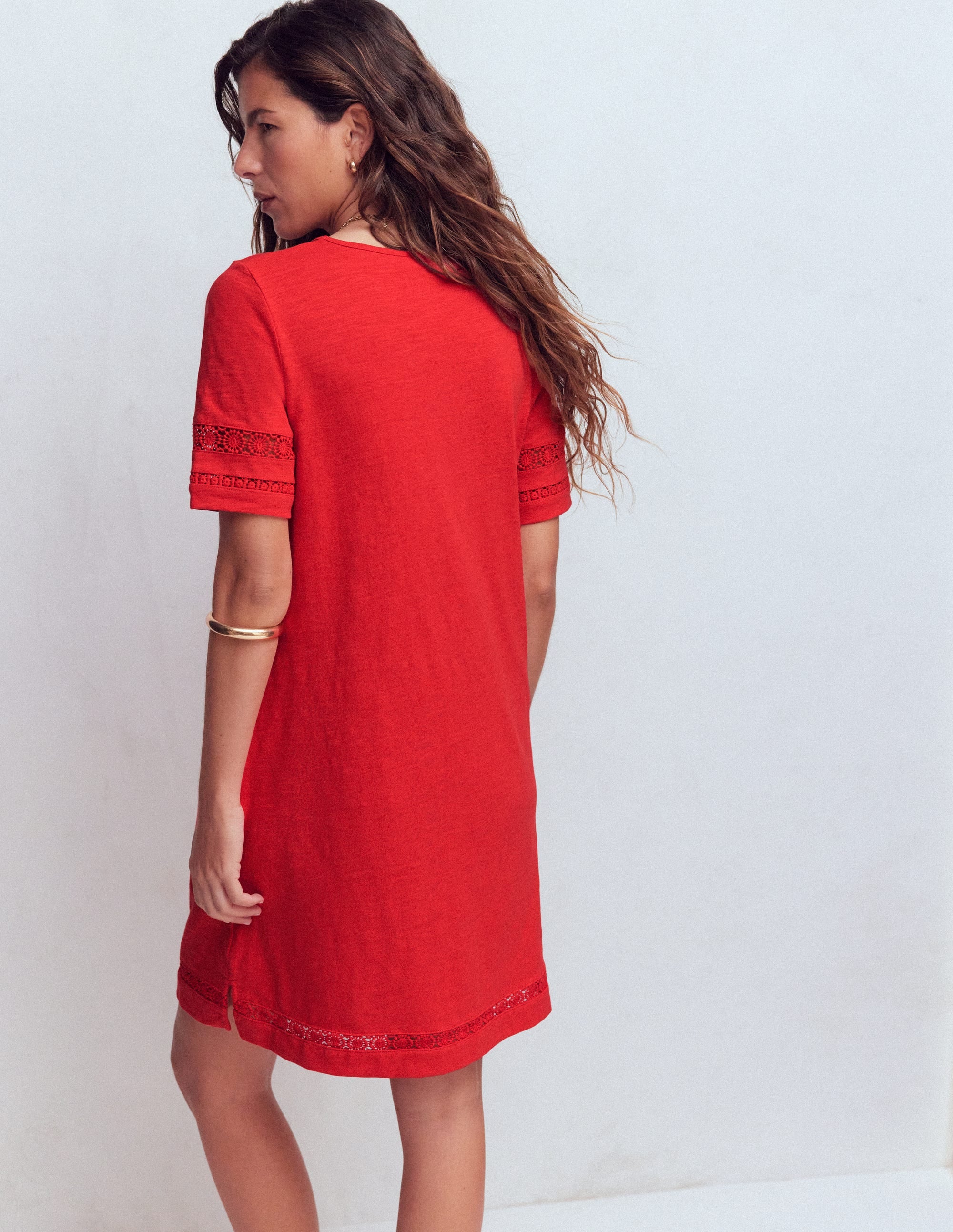Hattie Jersey T-shirt Dress