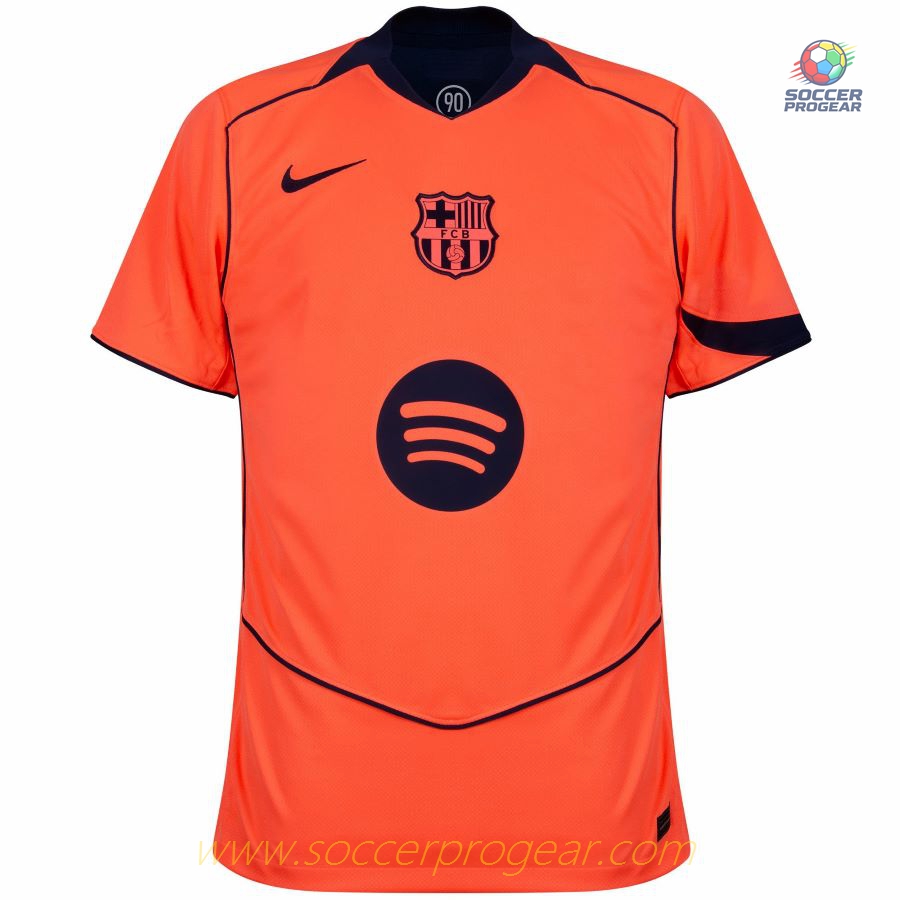 Barca Third Football Jersey 2025-2026 Season Pedri