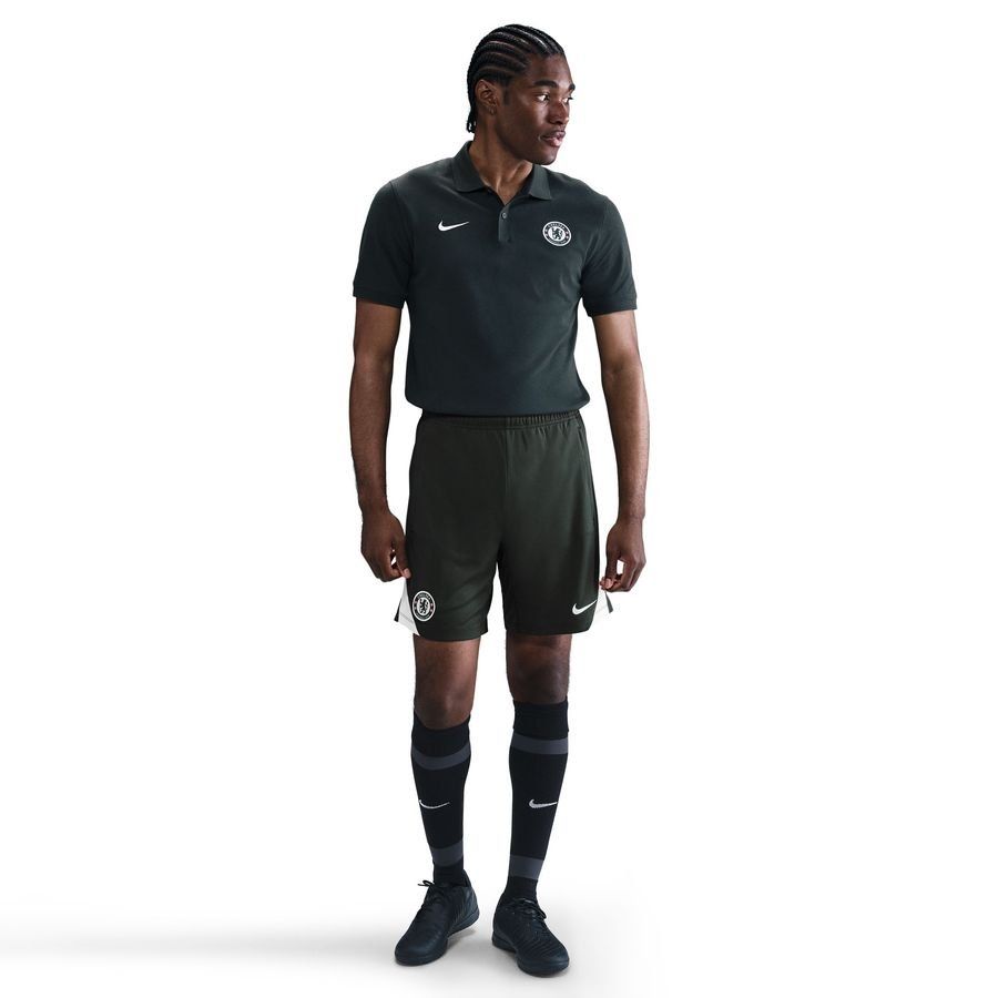 Chelsea Training Shorts Dri-FIT Strike - Outdoor Green/Outdoor Green/Phantom Marl