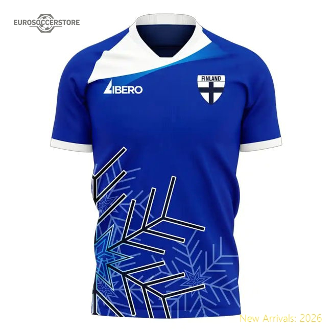2025-2026 Finland Away Fan Version Womens 2026 Away Shirt