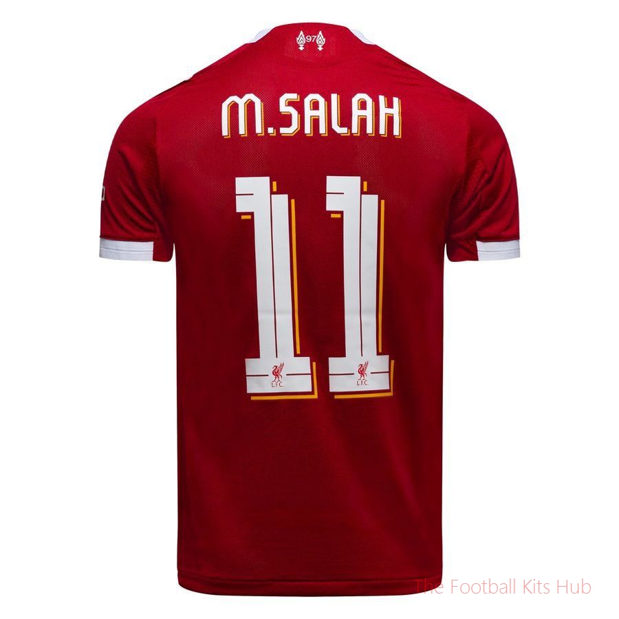 Liverpool Home Shirt 2025/26 Champions League Authentic M.SALAH 11