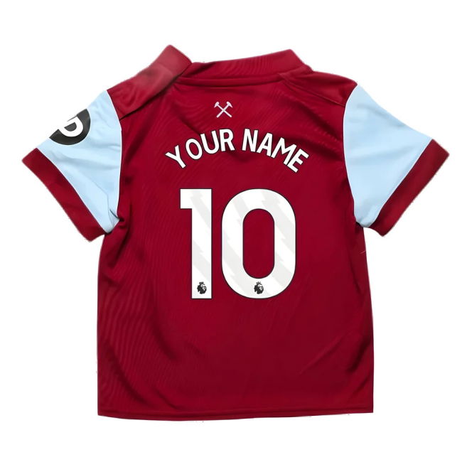 West Ham official style Home Kit 2023-2024 (Baby