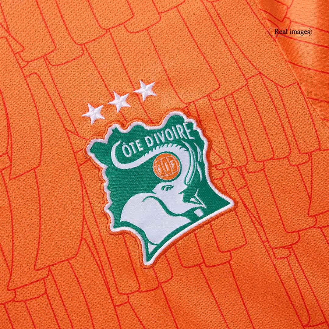C?te d'Ivoire Home  Soccer Jersey 2024/25 Authentic Kit