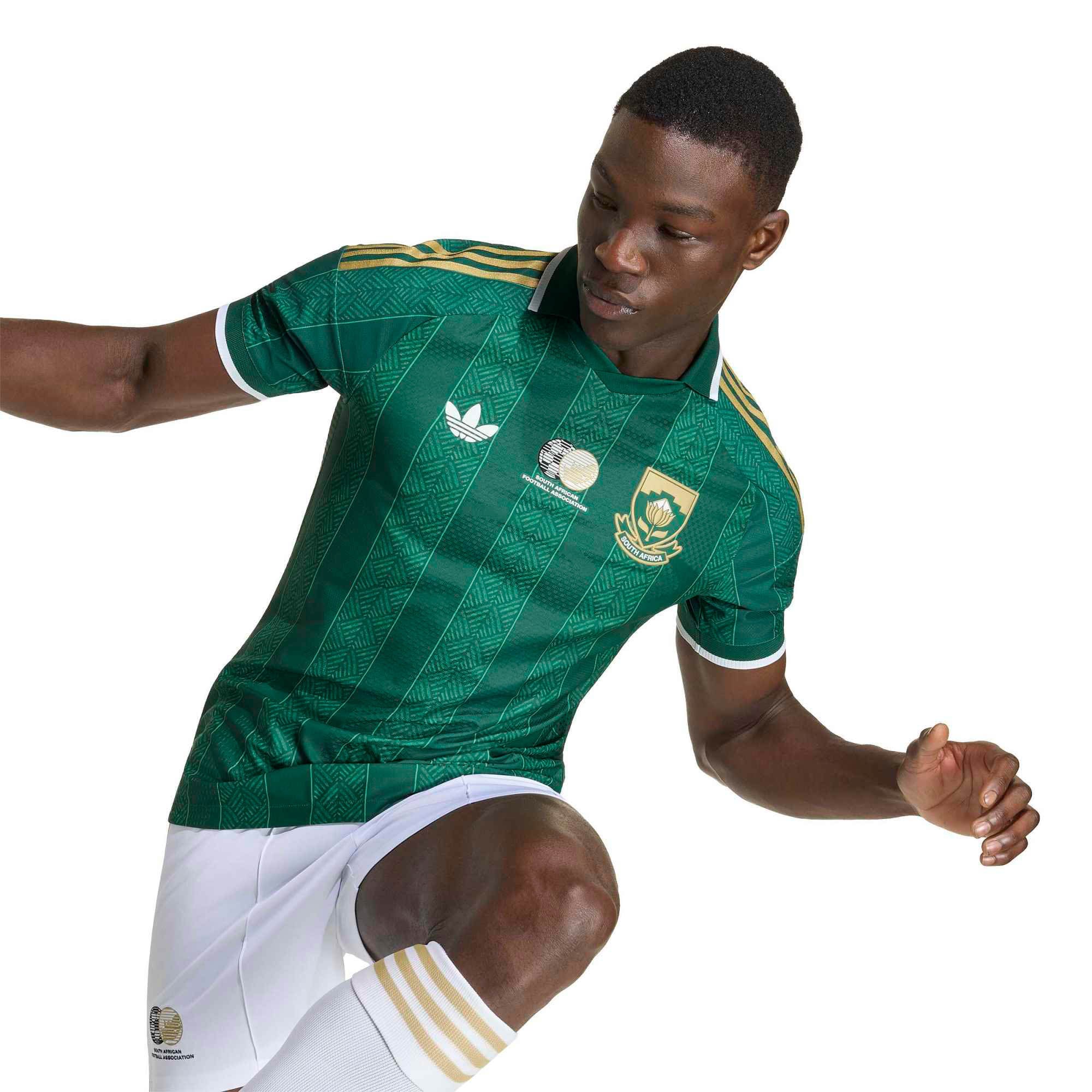 [SJH] South Africa National Team Away On-Field Authentic Jersey - Green