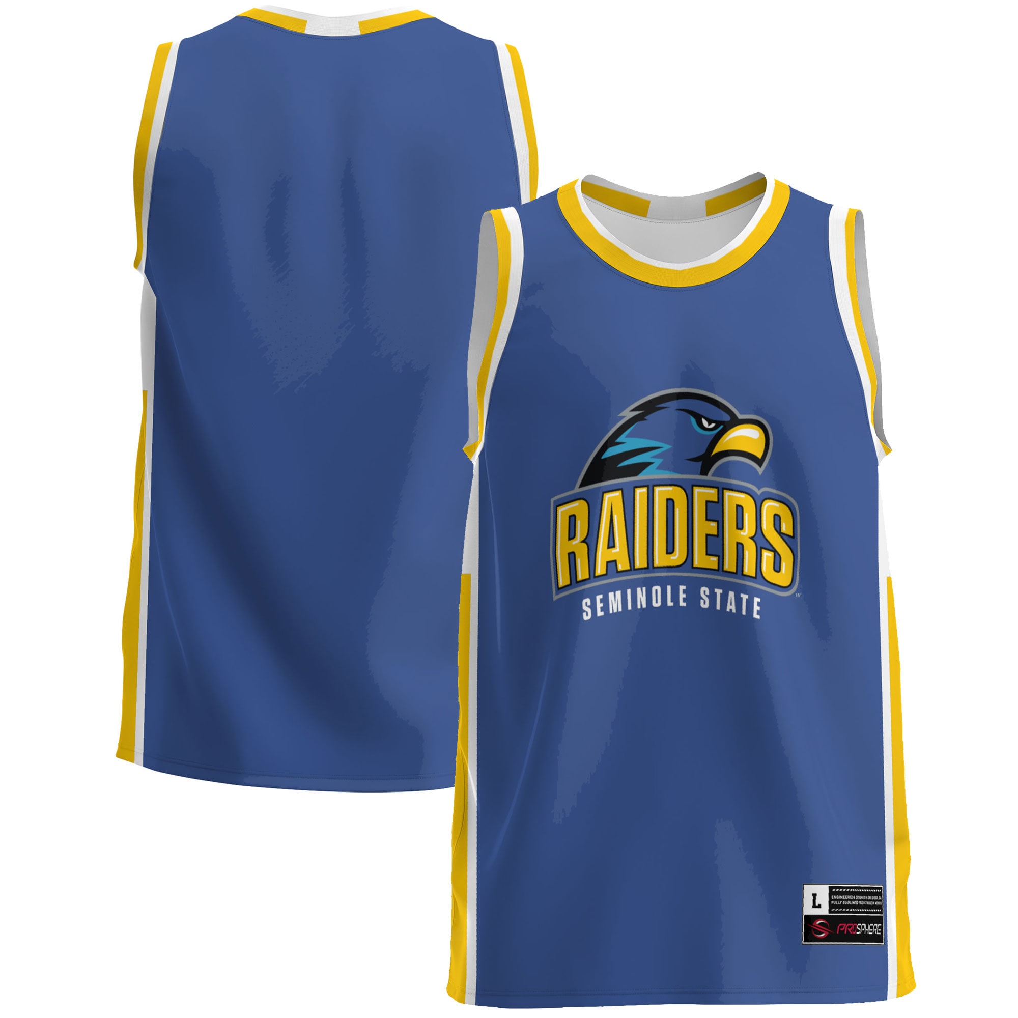 [NJP] Seminole State Raiders GameDay Greats Lightweight Basketball Jersey - Blue