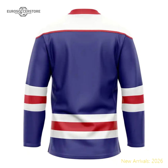France Home Ice Hockey Kit Supporter Jersey