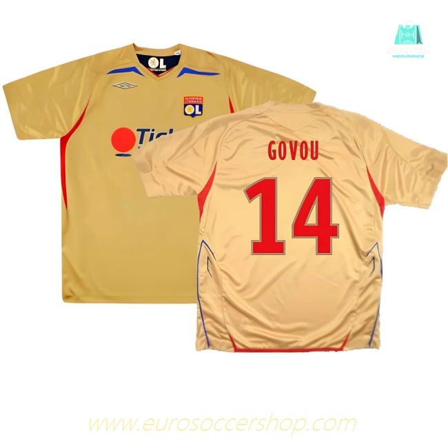 Lyon 2007-08 Away Shirt (XL) (BNWT) (Govou 14)