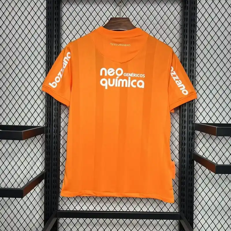2010 Corinthians Orange Soccer retro kit