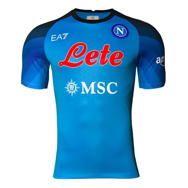 Faithful Napoli Authentic Design Updated Design Soccer Jersey
