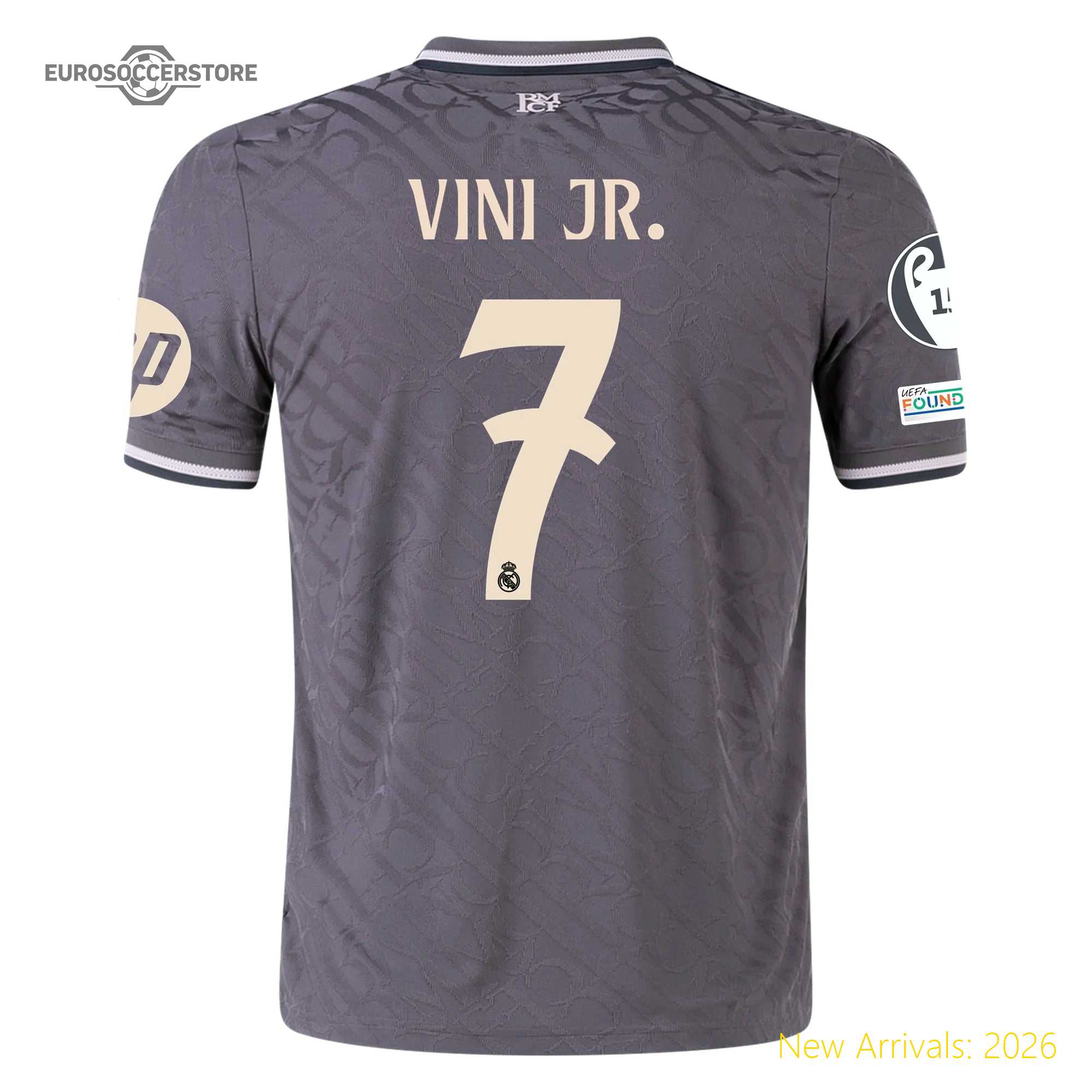 Eye-catching Men Rma Team Third Professional Jersey 2023
