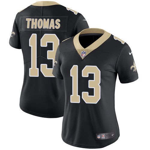 Authentic O S Saints NFL #13 Michael Thomas Limited Black Jersey