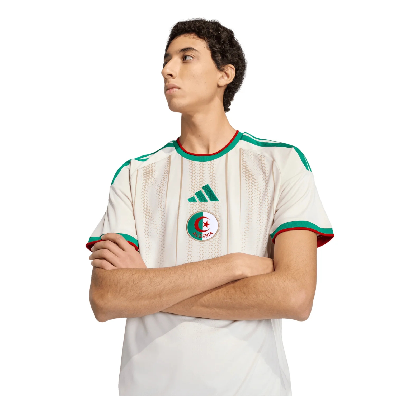 Algeria 2026 Home Jersey - Men's | Slim Fit Climacool+ Football Shirt Landscape Inspired Design