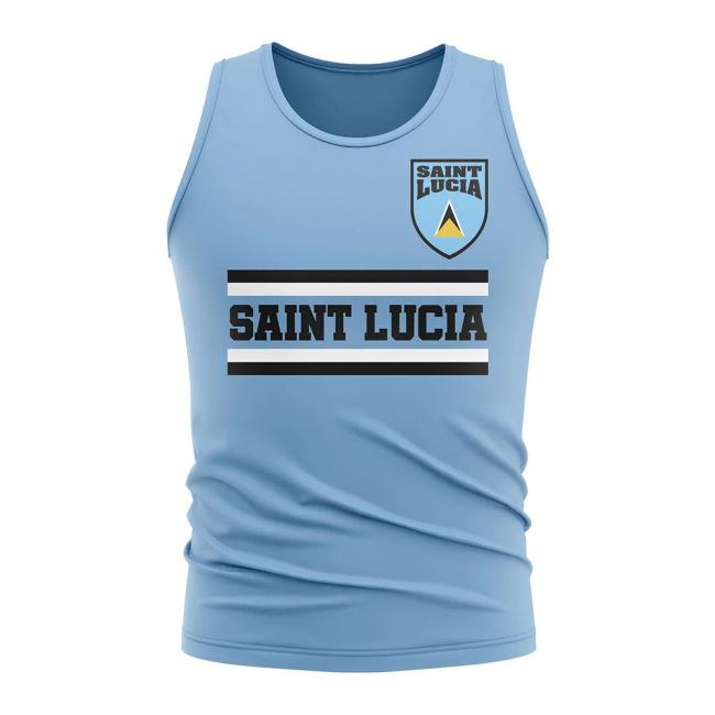 Performance-Driven Saint Lucia Core Football Country Sleeveless Tee
