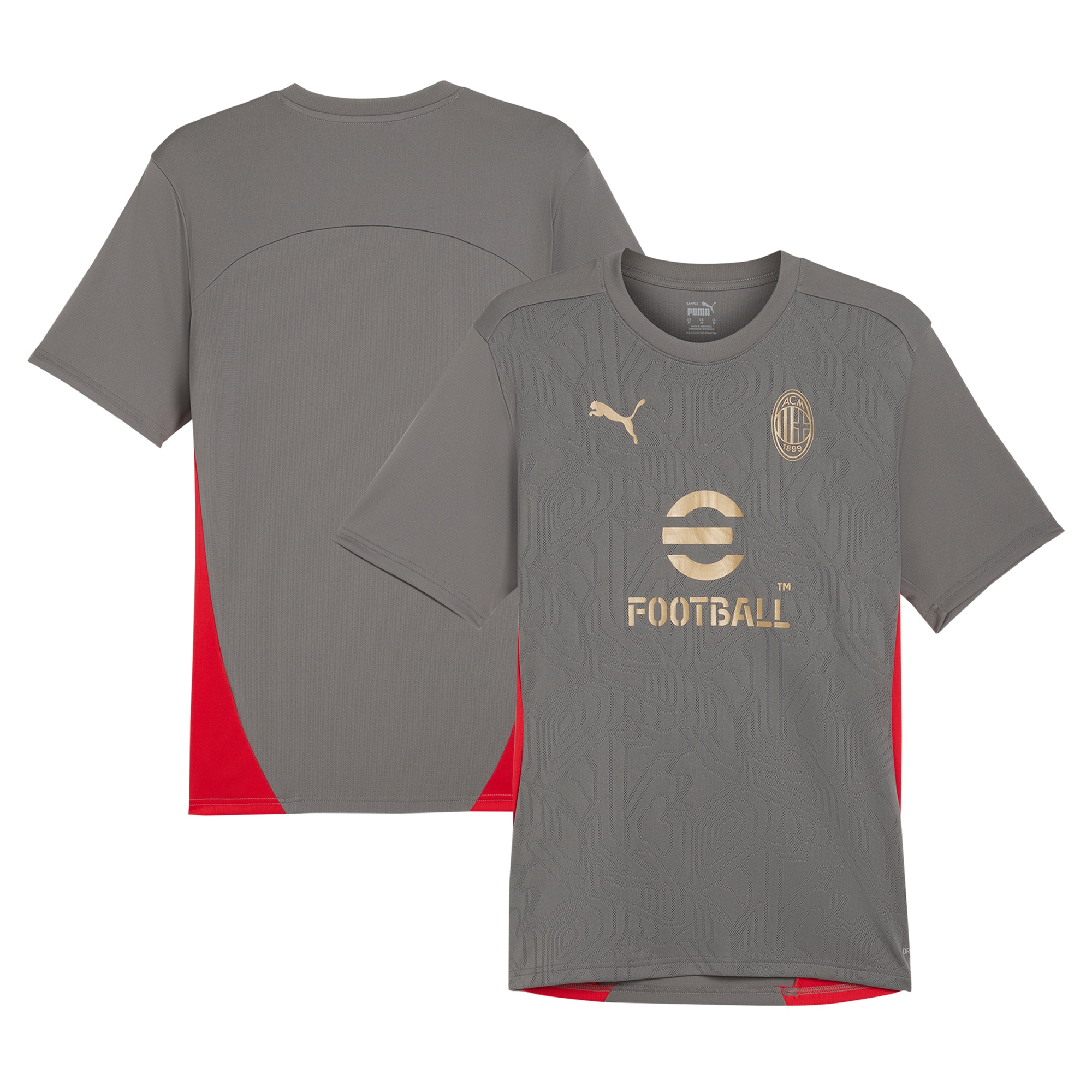 AC Milan Men's 2024 Comfortable Jersey - Authentic - Free Shipping